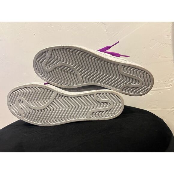 ADIDAS Rare Clean Classics Shock Purple and White Superstar Shoes Sneakers Men's - Picture 10 of 14